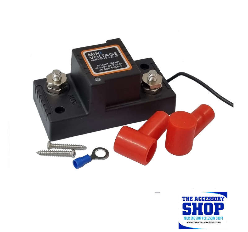 Smart Battery Isolator 12V 50A Voltage sensitive relay VSR