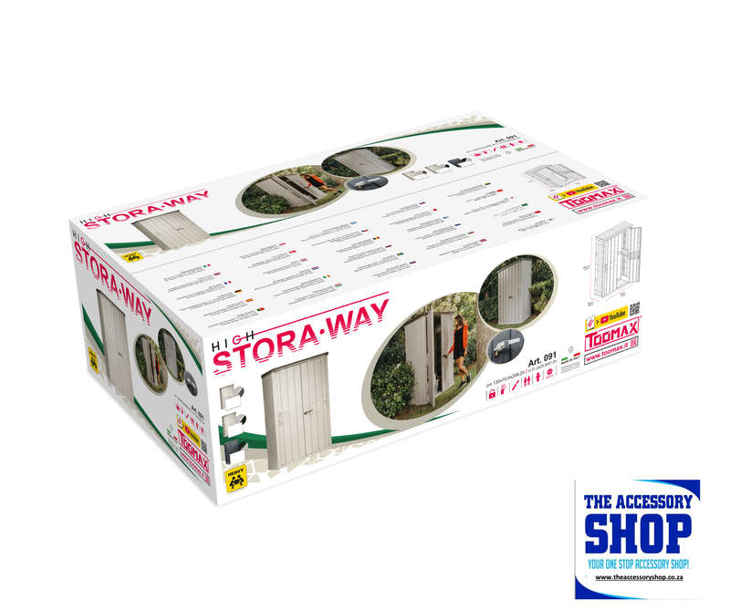 Shed Garden Tool chest High Stora Way -1670L -Toolmax