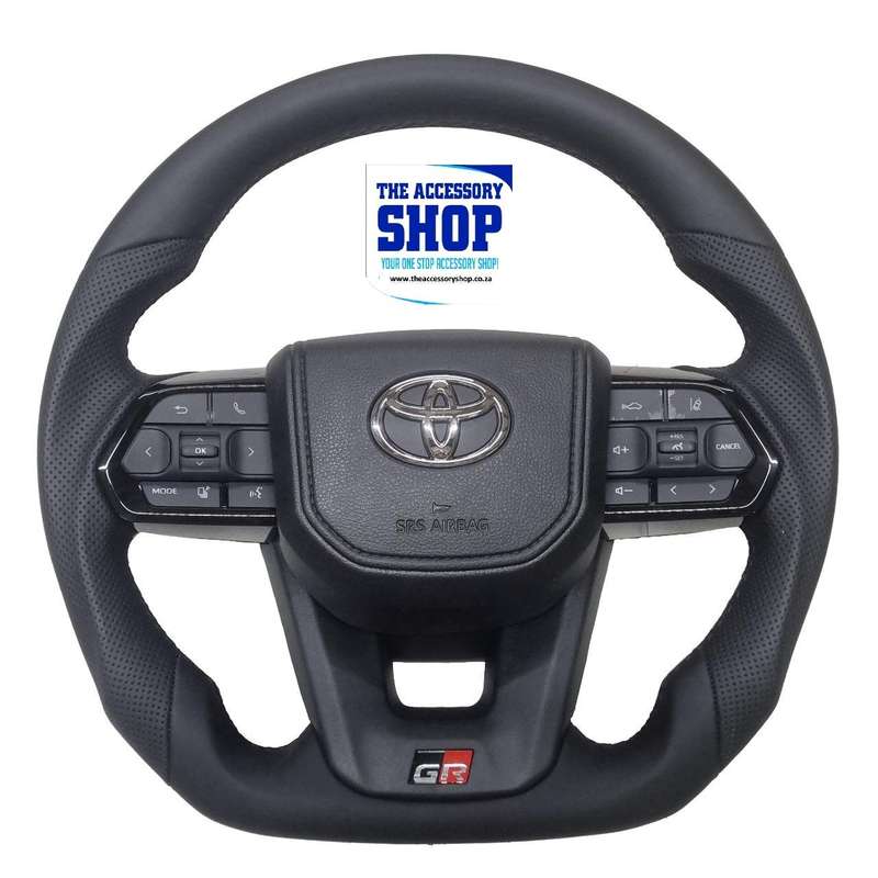 Toyota Landcruiser GR steering wheel