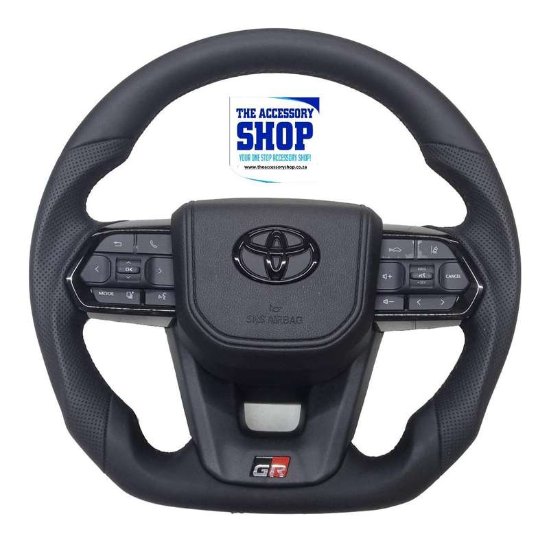 Toyota Landcruiser GR steering wheel