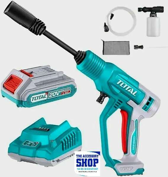 Pressure Washer Total Tools with or without battery TPWLI2036