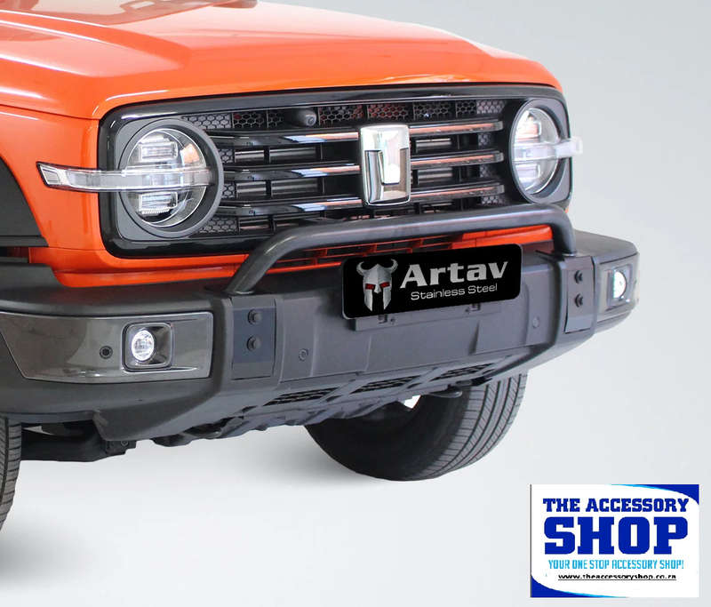 TANK 300 Styling Bar with Spot Light Tabs Black GWM BS-710027