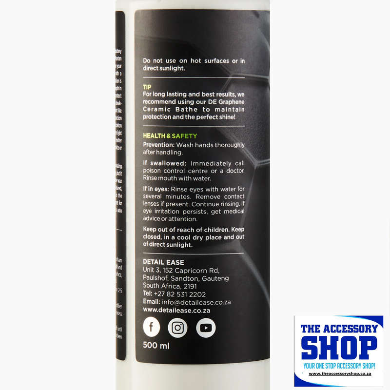 Graphene Montan Wax Detail Ease