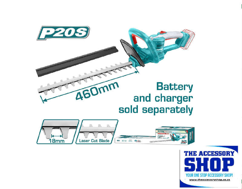 Hedge Trimmer 460mm Total Tools ( No Battery & Charger) THTLI20018