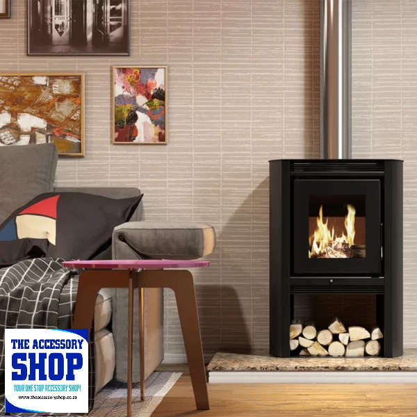 Fireplace Graphite 690 Metávila Dual Combustion Heater 8kw LK's