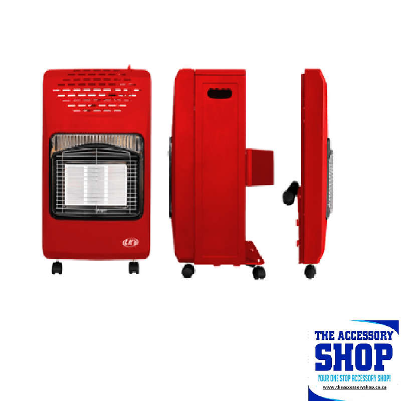 Heater Gas Roll About Fold up 3 panel red or black (Compact)   LKs