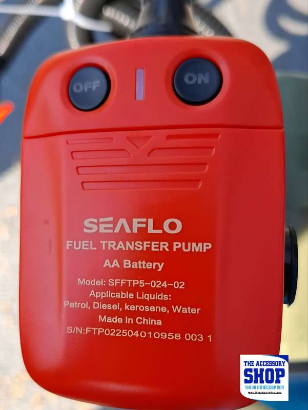 Transfer Battery Powered Pump series, Oil, Fuel, Water Seaflo
