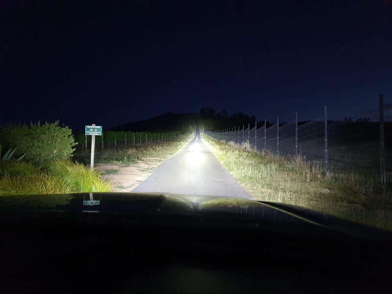 DAG 7" Spotlights With Incorporated Daytime Running Lights 96w