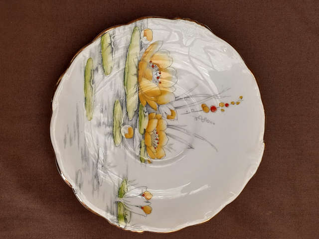2 coffee Duos Paragon Fine Porcelain Cups and Saucers 1930's?