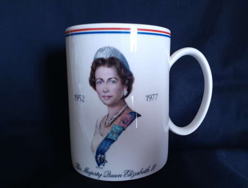 ER2 Silver Jubilee Programme Sennelager:  Wedgewood Tankard Mug