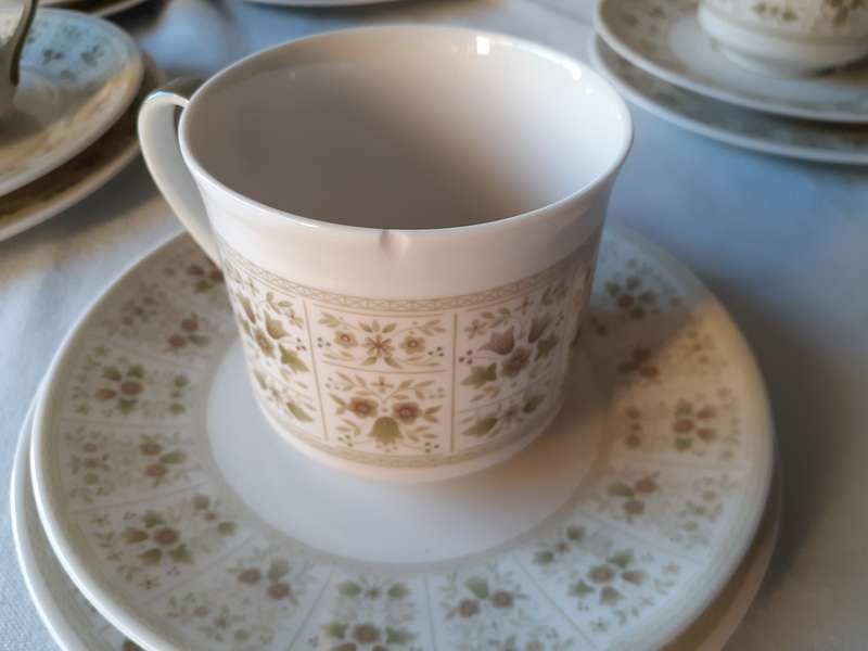 Royal Doulton Tea Set 6 trios Samarra 1960's design