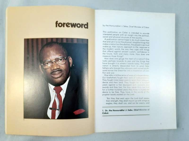 The Ciskei at Independence.   South African History  1981