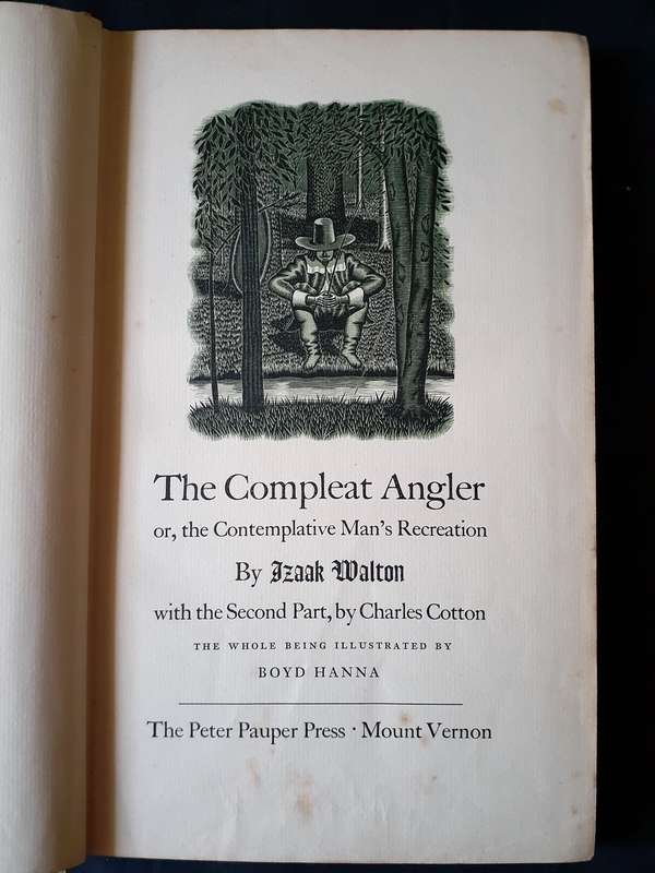 The Compleat Angler - Peter Pauper Press USA 1947