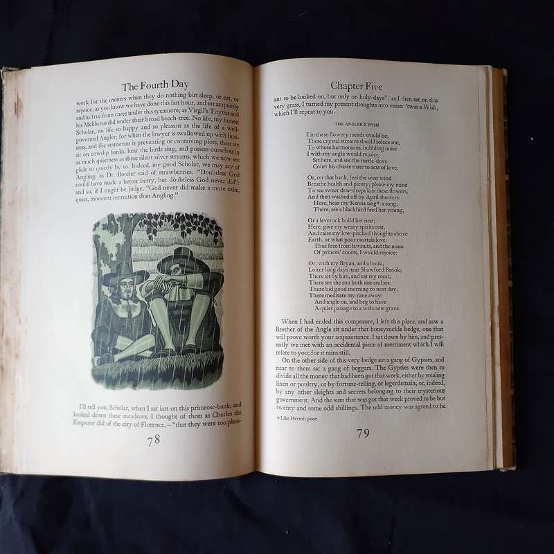 The Compleat Angler - Peter Pauper Press USA 1947
