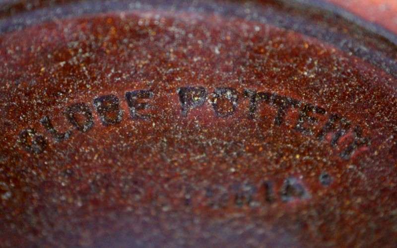 SA Ceramics  - Globe Pottery Pretoria - Brown Jug - Unusual 15 cms tall