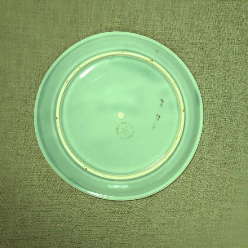 Green Oriental Celadon Plate - Siam Thailand
