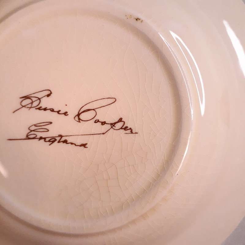 Susie Cooper Serving Dish and bowl pattern 2231-1940's