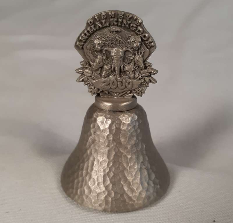 Disney's Animal Kingdom - disney world 2000 bell - 6 cms tall