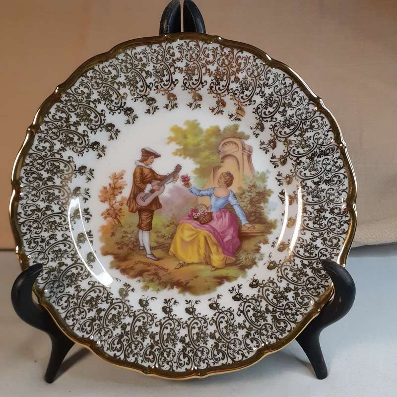Fine Porcelain Plate Bavaria - Gloria Bayreuth? 19 cms