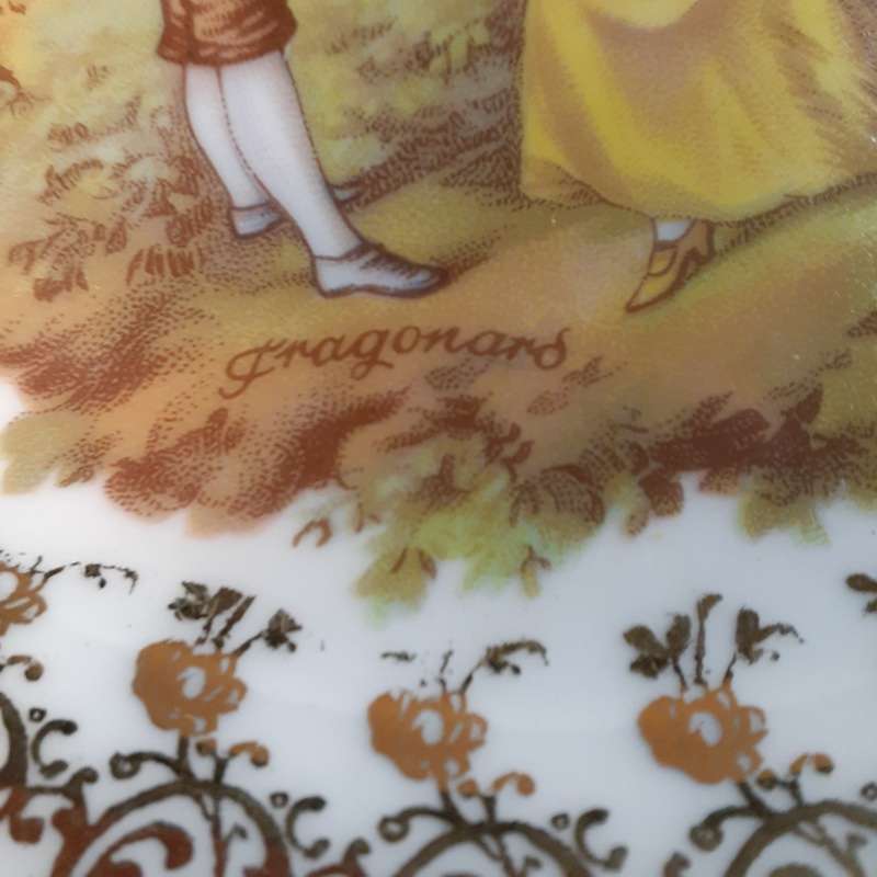 Fine Porcelain Plate Bavaria - Gloria Bayreuth? 19 cms