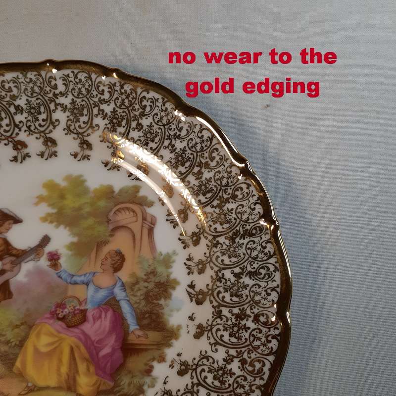 Fine Porcelain Plate Bavaria - Gloria Bayreuth? 19 cms