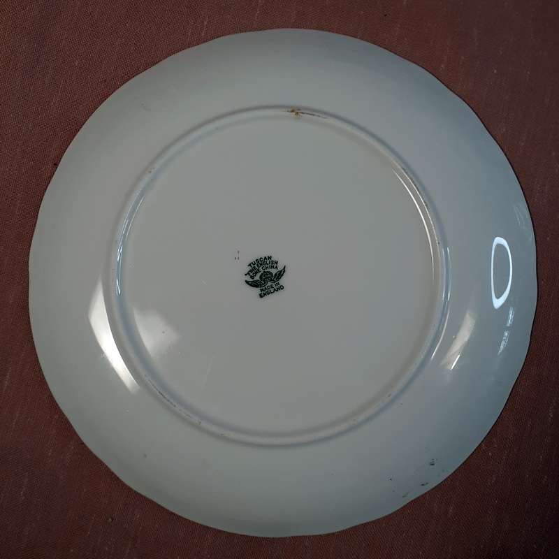 English bone china plate -Tuscan 21 cms dia  Country scene with horse