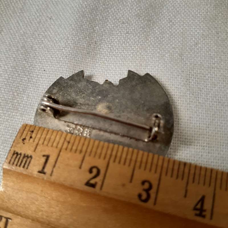 2 South African Army badge - cap, beret - enamel and metal