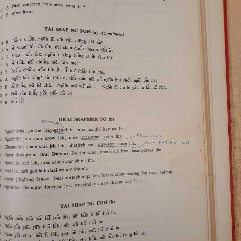 Chinese Cantonese Conversation Grammar. Book 1, Part I