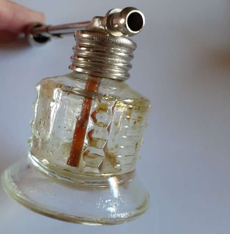 Vintage Medical nasal spray atomizer - USA Holmspray with instructions