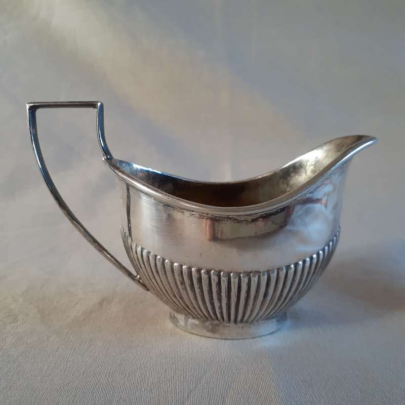 Silverplate sauce jug - small