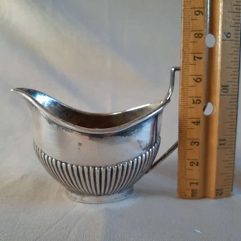 Silverplate sauce jug - small