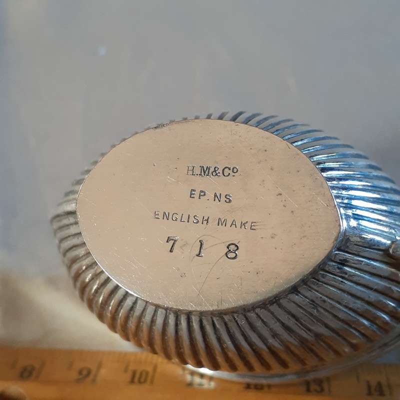 Silverplate sauce jug - small