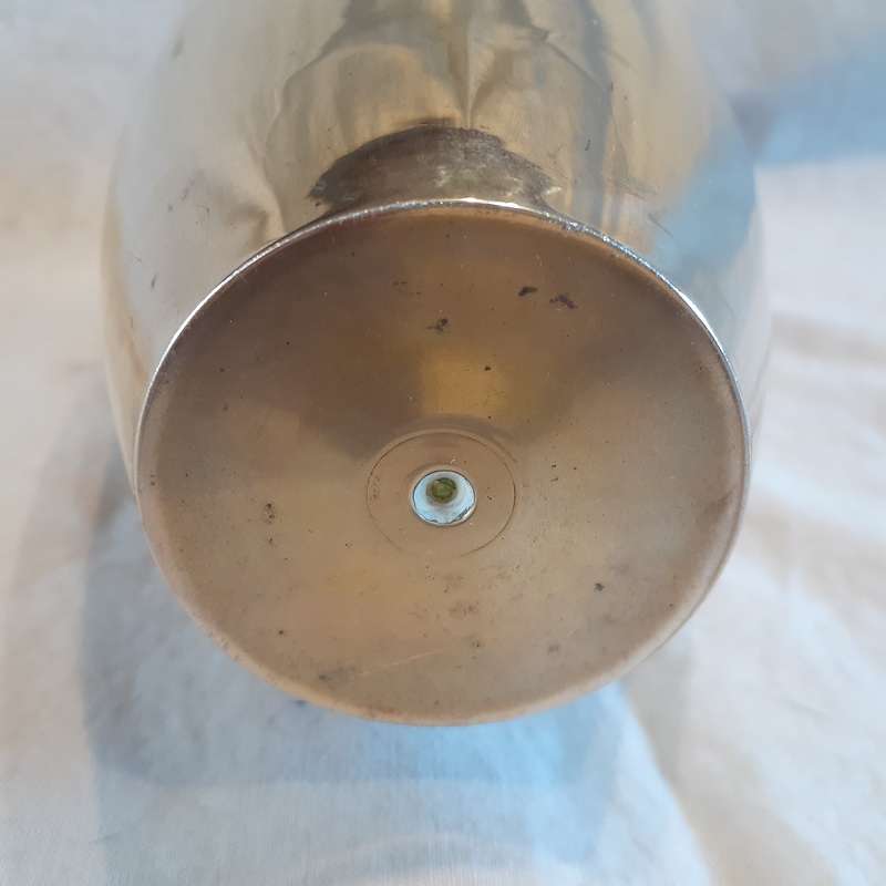 Brass Vase - approx 24 cms tall approx 550 gms