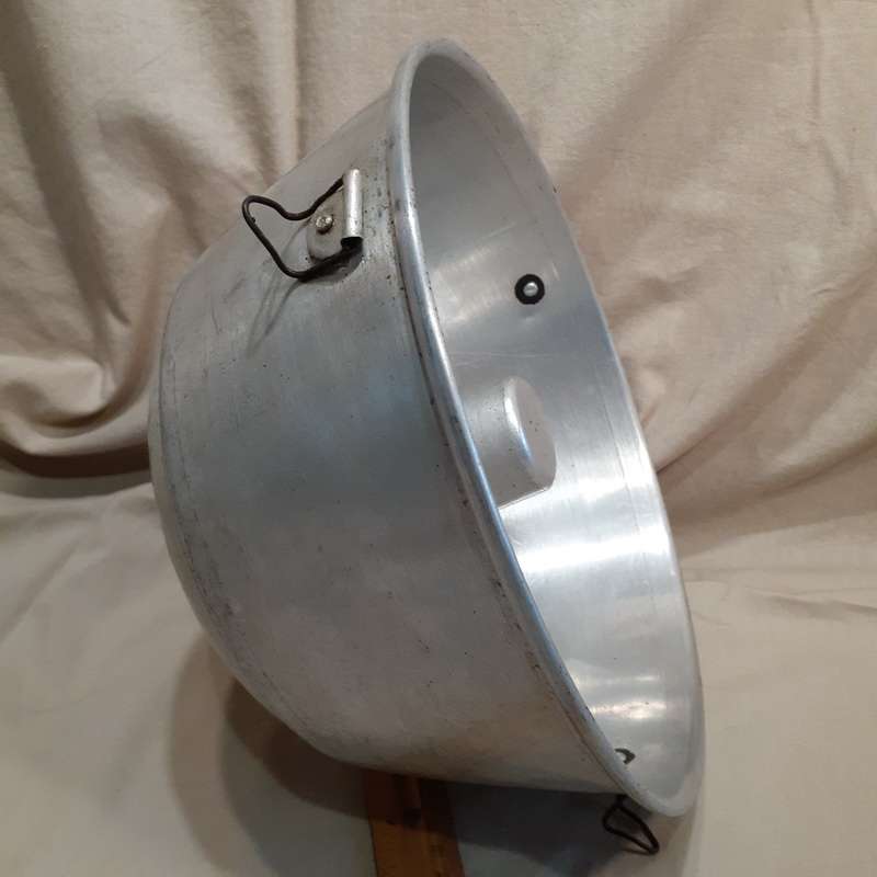 Bundt Dish - large aluminium steamed pudding bowl, jelly dish, no lid