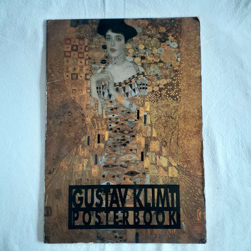 Klimpt art posters in folder - 6 high quality Gustav Klimpt vintage images