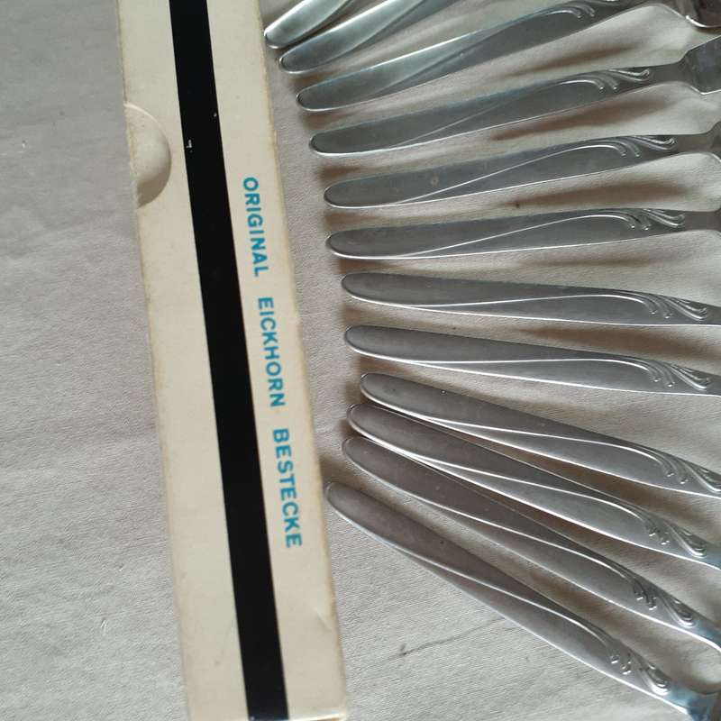 cake forks and knives or Fish Set Stainless Steel   -  Original Eikhorn stainless steel