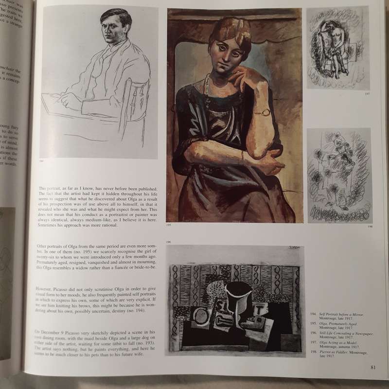 Picasso - From 1917 to 1926 from the ballets to drama  -  Konemann 30 x 30 x 4cms