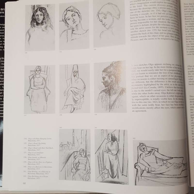 Picasso - From 1917 to 1926 from the ballets to drama  -  Konemann 30 x 30 x 4cms
