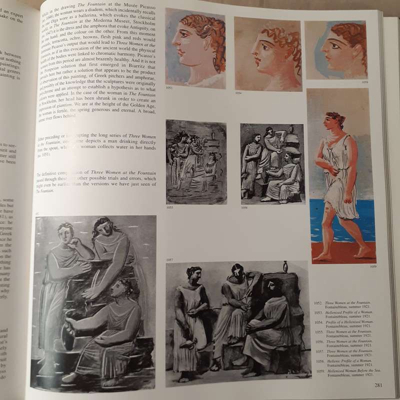 Picasso - From 1917 to 1926 from the ballets to drama  -  Konemann 30 x 30 x 4cms