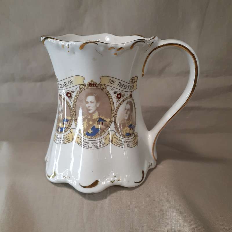 Coronation Mug British Royalty Three Kings mug - George V - George V1 - Edward V111