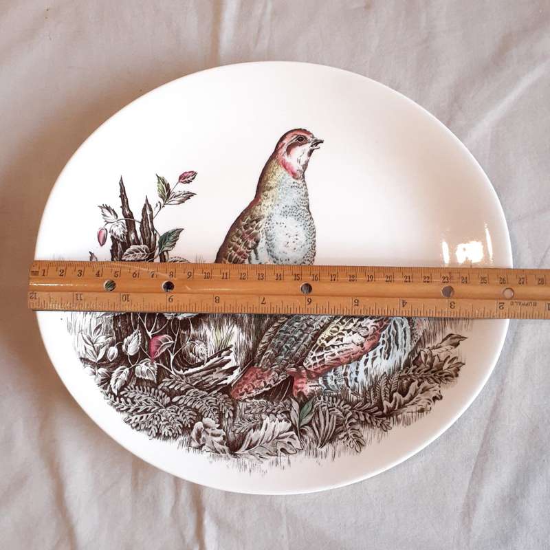 Johnson Bros Game Plates - Partridge Dinner Plate Tea Plate