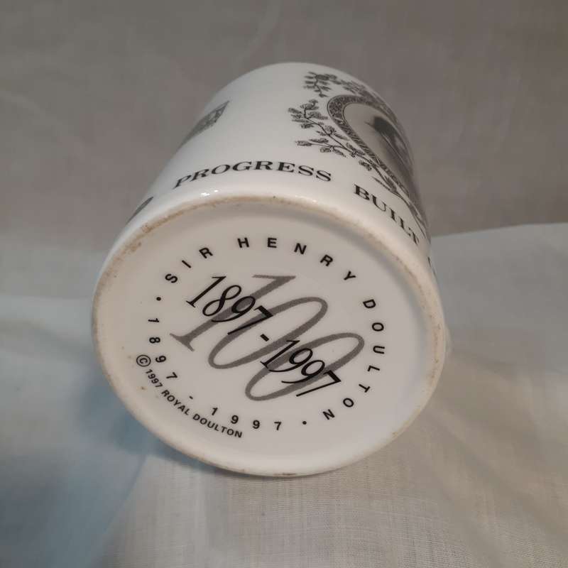 Royal Doulton centenary mug  1987 - 1997