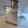 Tea Caddy Silver Plate on Copper - antique approx 1850's