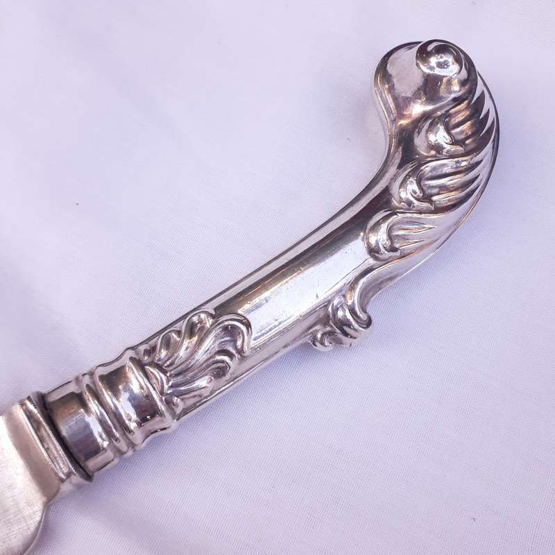 Wedding cake knife - silverplated vintage