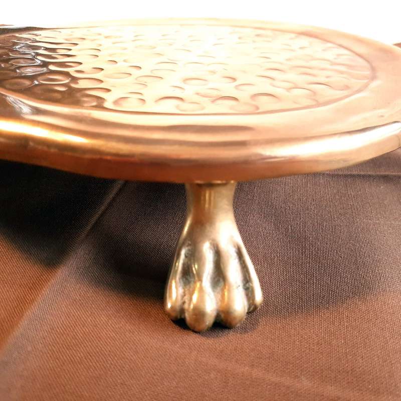 Brass Trivet - pot plant - potstand - 17 cms