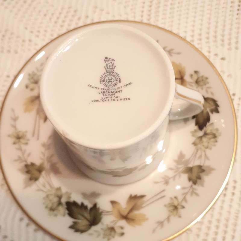 6 Royal Doulton Coffee duos -