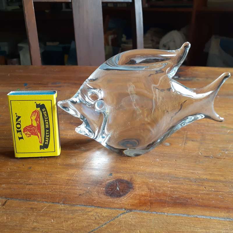 Clear Glass handmade fish