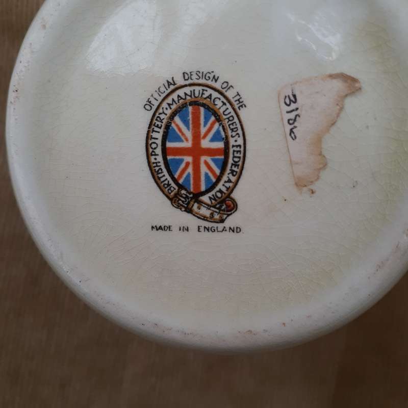 Coronation mug King George VI and Queen Elizabeth - commemoration