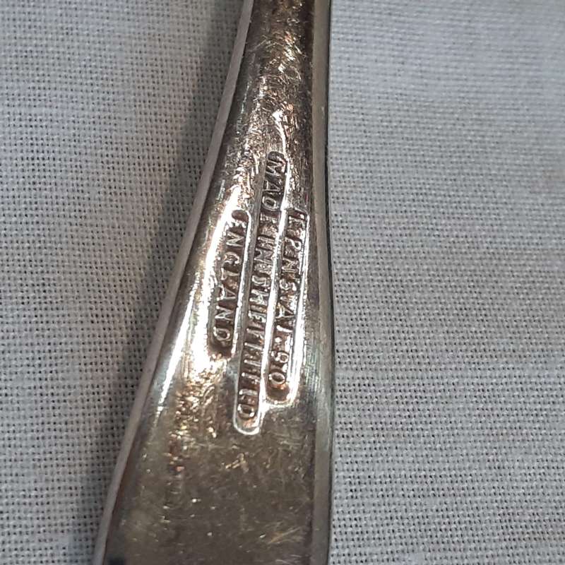 Cake Forks - top quality boxed English plate hallmarked unused RandD