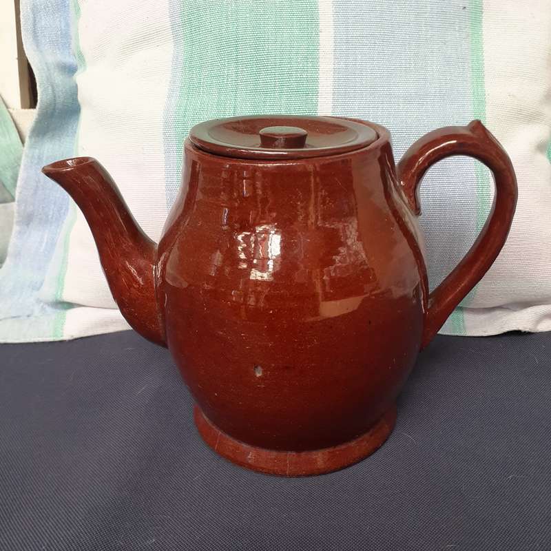 South African Pottery Globe Pottery Tea Pot - Pretoria